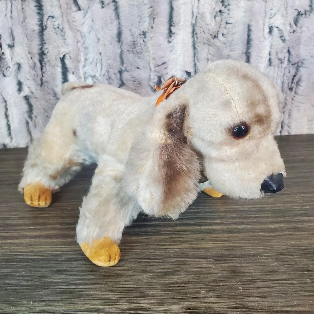 Vintage 40's early 50's Plush Mohair Cocker Spaniel 10